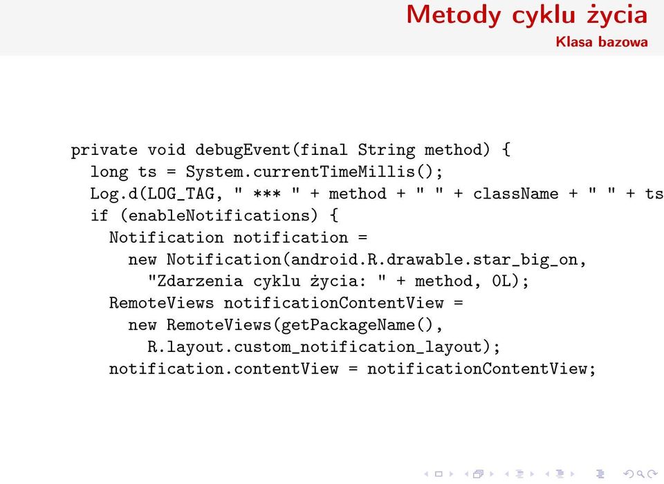 Notification(android.R.drawable.