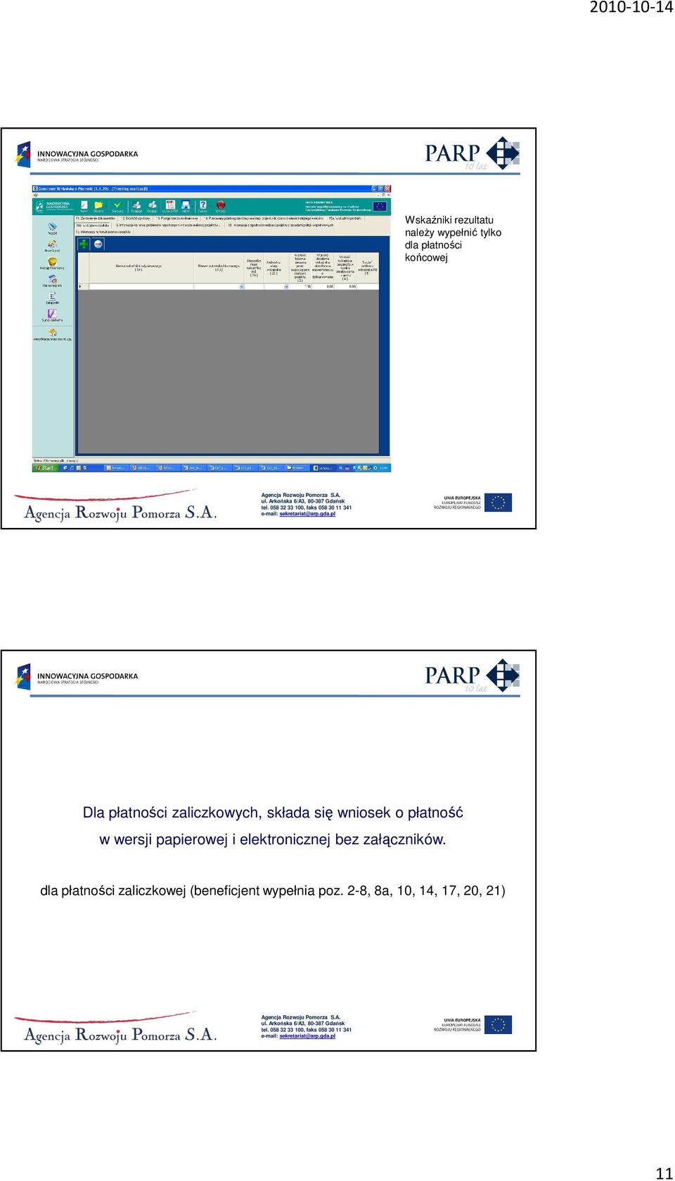 wersji papierowej i elektronicznej bez załączników.