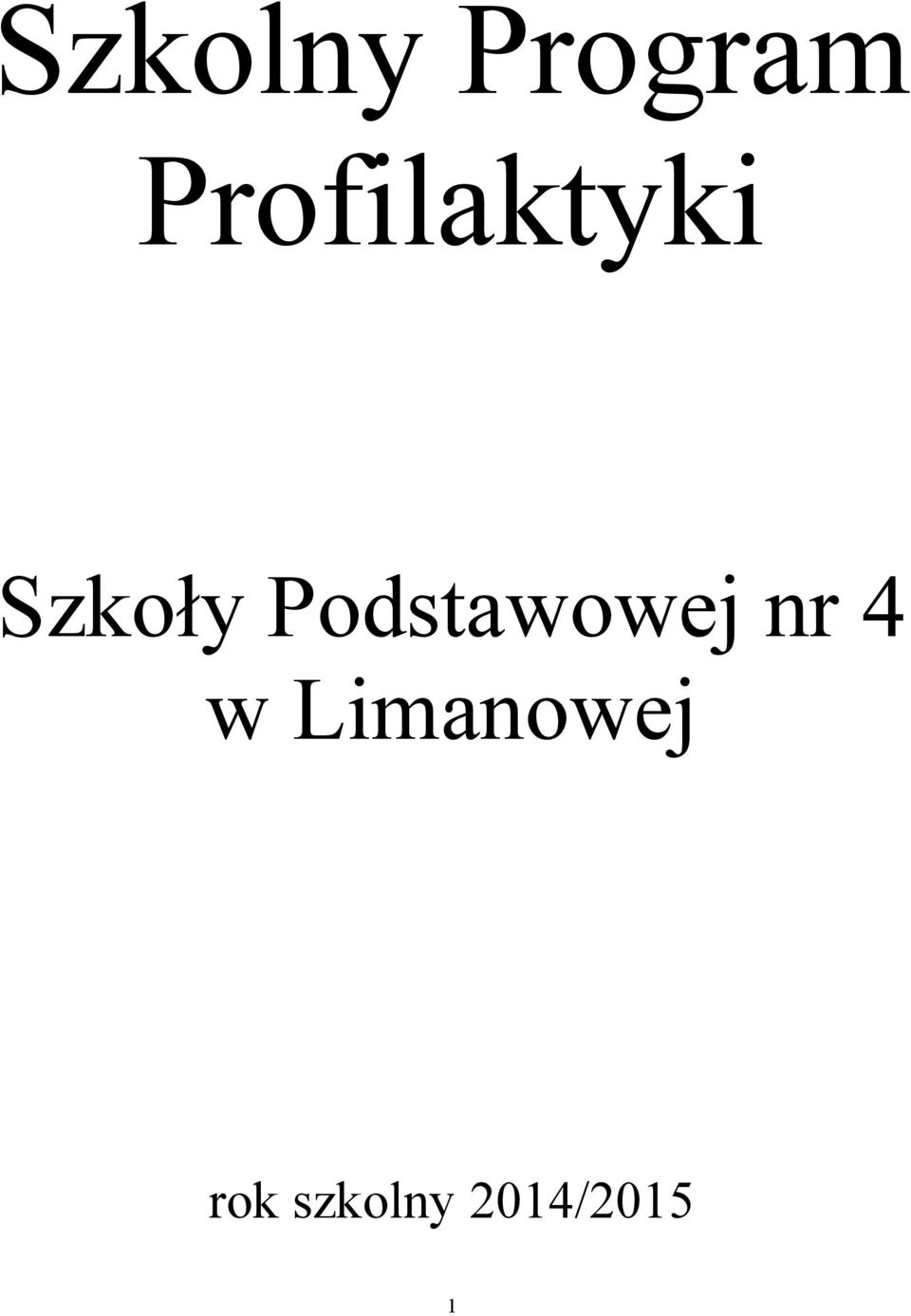 Podstawowej nr 4 w