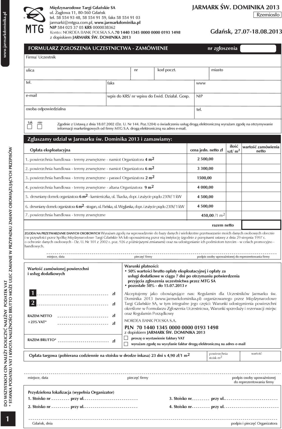 104) o świadczeniu usług drogą elektroniczną wyrażam zgodę na otrzymywanie informacji marketingowych od firmy MTG S.A. drogą elektroniczną na adres e-mail.