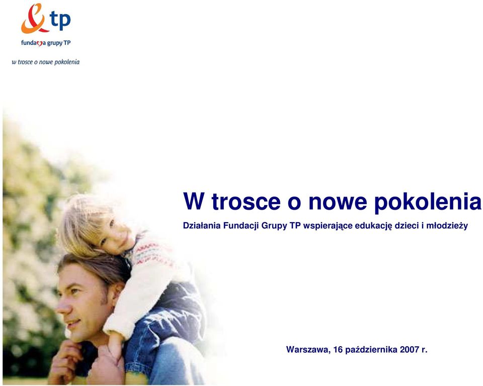 TP wspierające edukację dzieci i