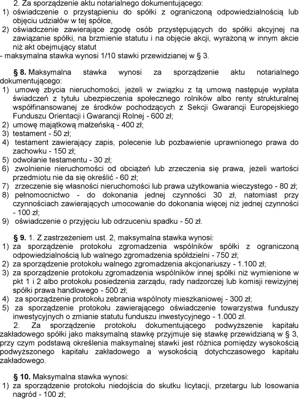 przewidzianej w 3. 8.