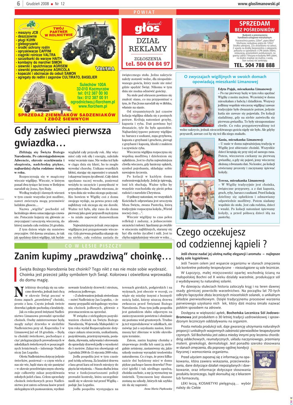 BASELIER SPRZEDA ZIEMNIAKÓW SADZENIAKÓW I ZBÓ SIEWNYCH Gdy zaœwieci pierwsza gwiazdka Zbli aj¹ siê Œwiêta Bo ego Narodzenia.