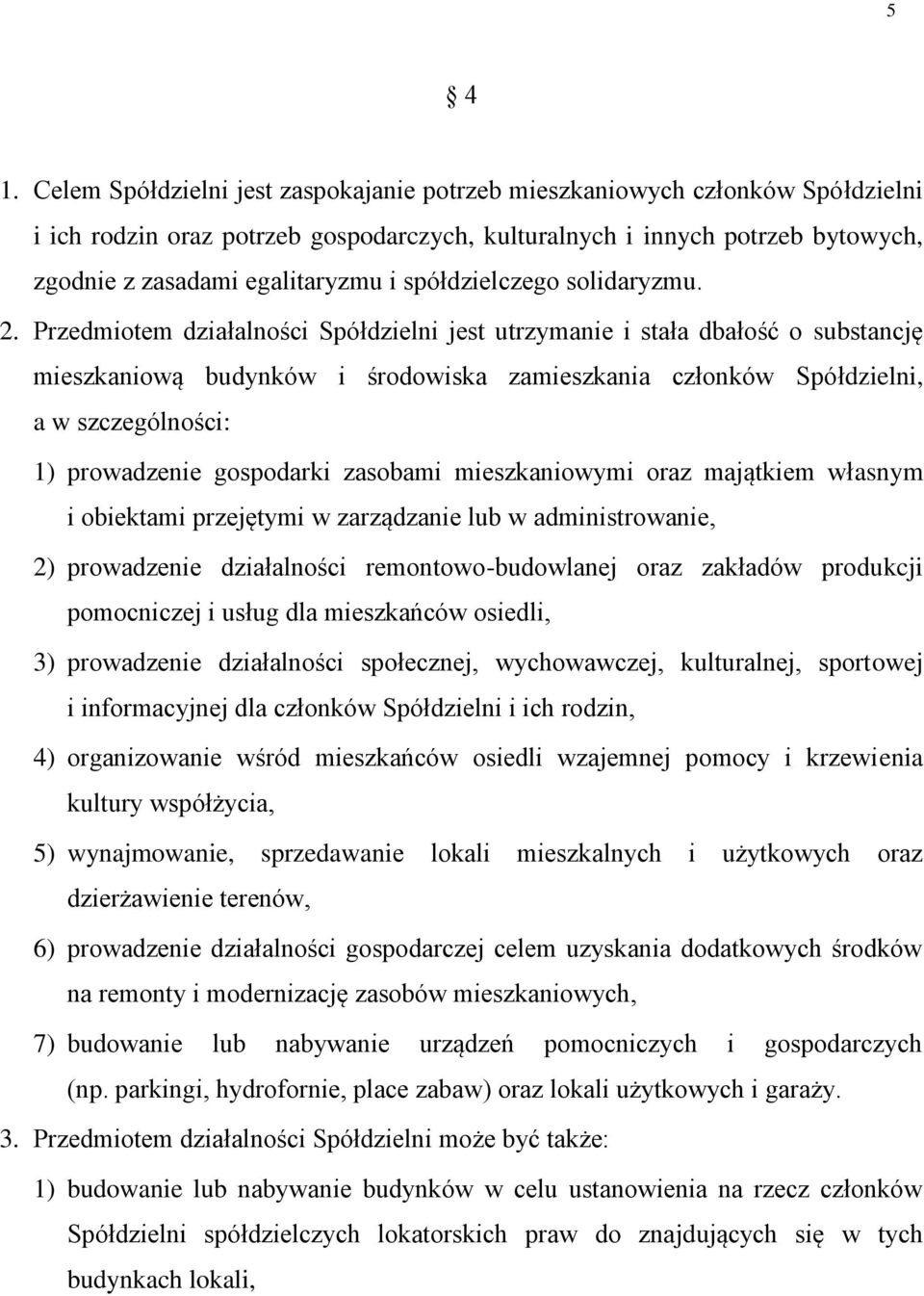 spółdzielczego solidaryzmu. 2.