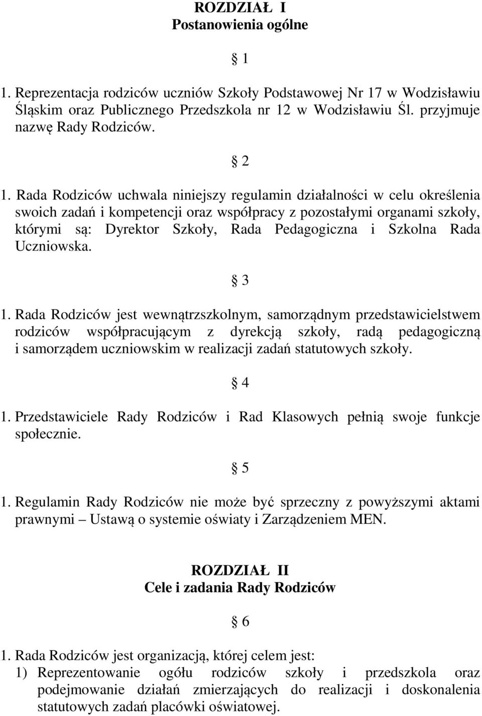 i Szkolna Rada Uczniowska. 3 1.