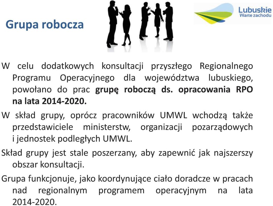 Początek konsultacji założeo RPO - spotkanie z przedstawicielami JST Konsultacje założeo RPO z