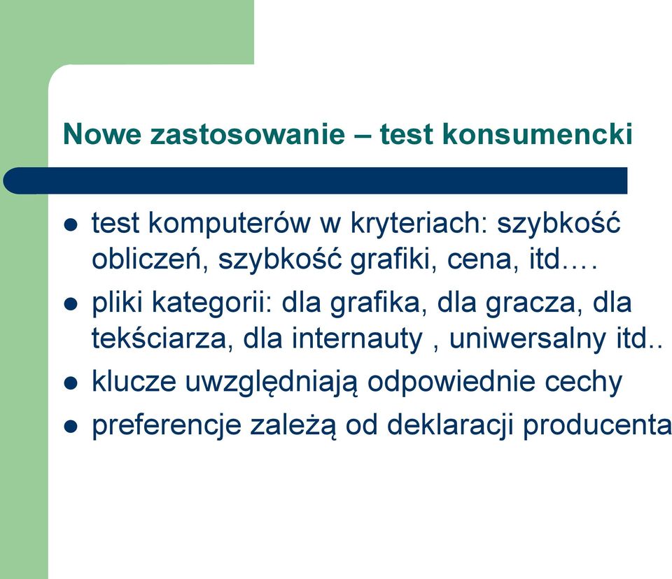 pliki kategorii: dla grafika, dla gracza, dla tekściarza, dla