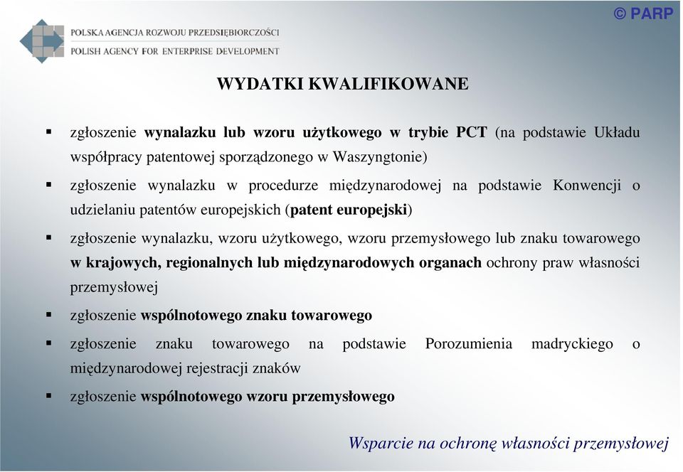 znaku towarowego w krajowych, regionalnych lub międzynarodowych organach ochrony praw własności przemysłowej zgłoszenie wspólnotowego znaku towarowego zgłoszenie znaku