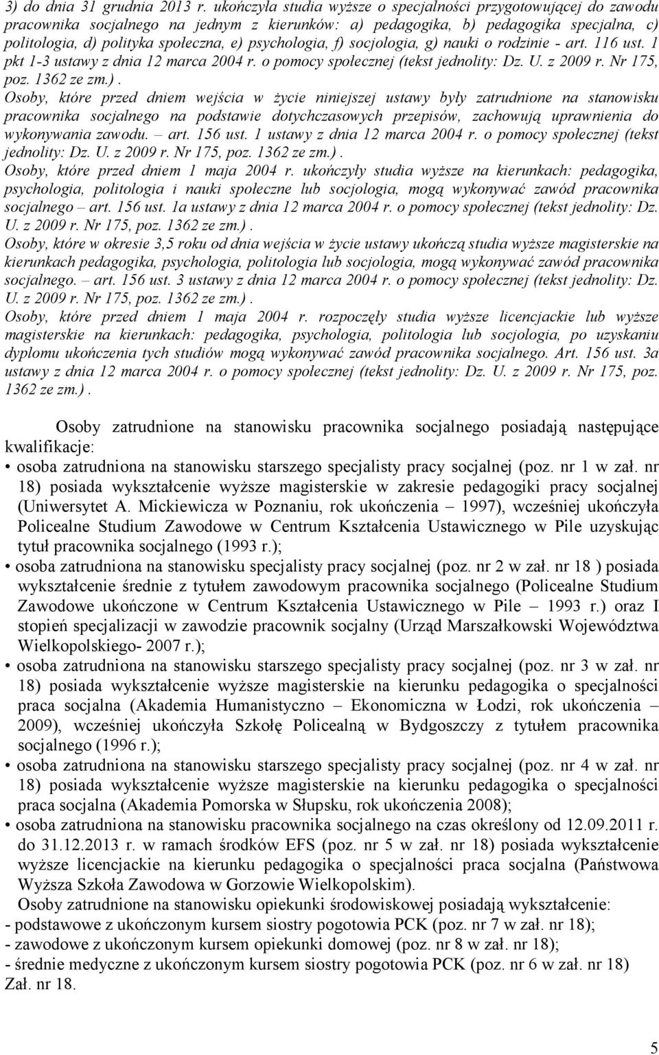 psychologia, f) 