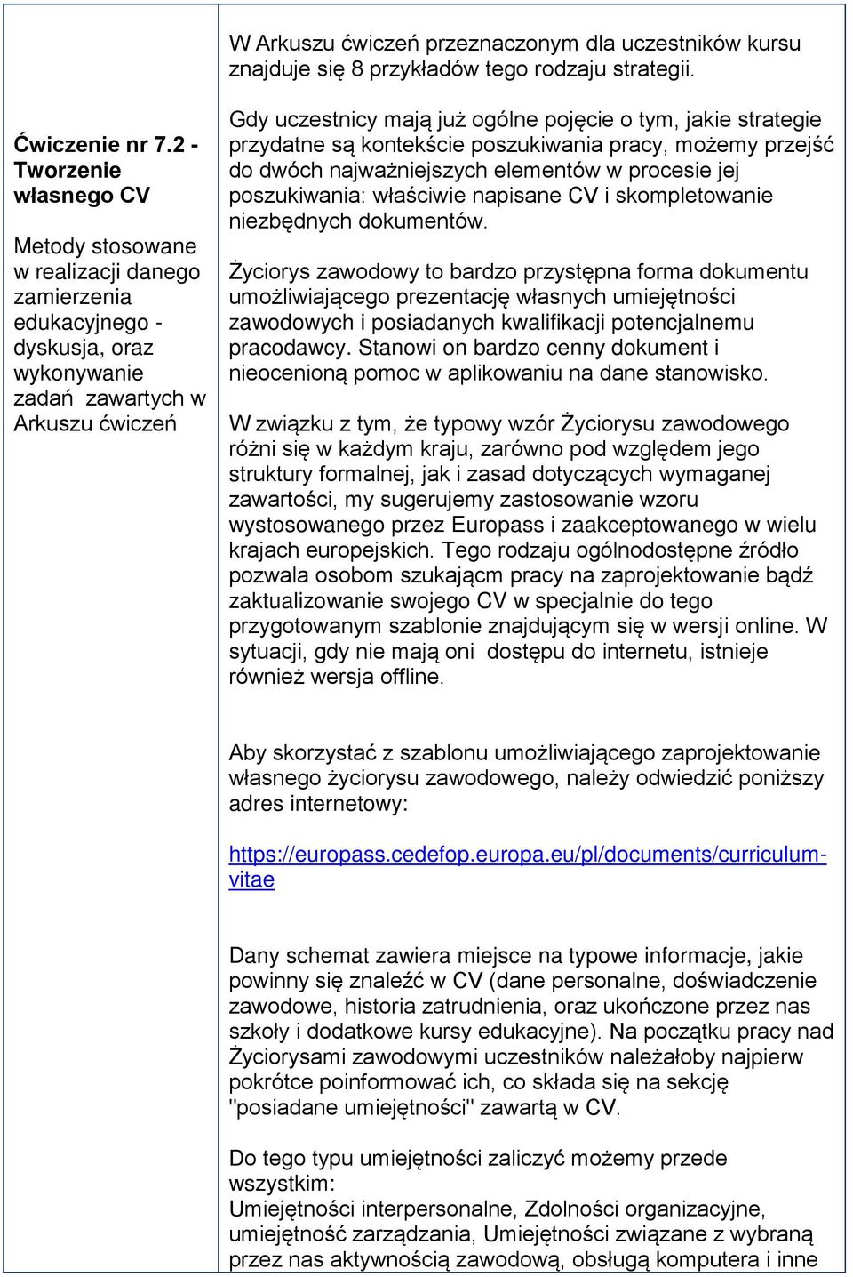 jakie strategie przydatne są kontekście poszukiwania pracy, możemy przejść do dwóch najważniejszych elementów w procesie jej poszukiwania: właściwie napisane CV i skompletowanie niezbędnych