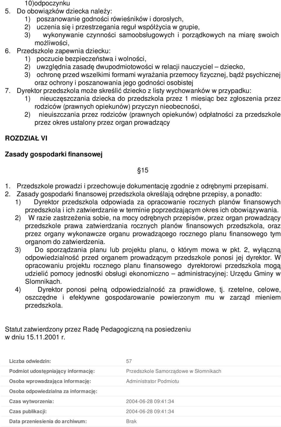 miarę swoich możliwości, 6.