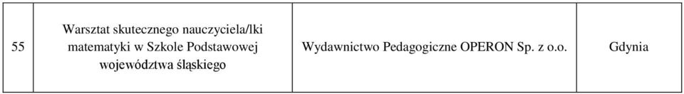 Podstawowej województwa śląskiego