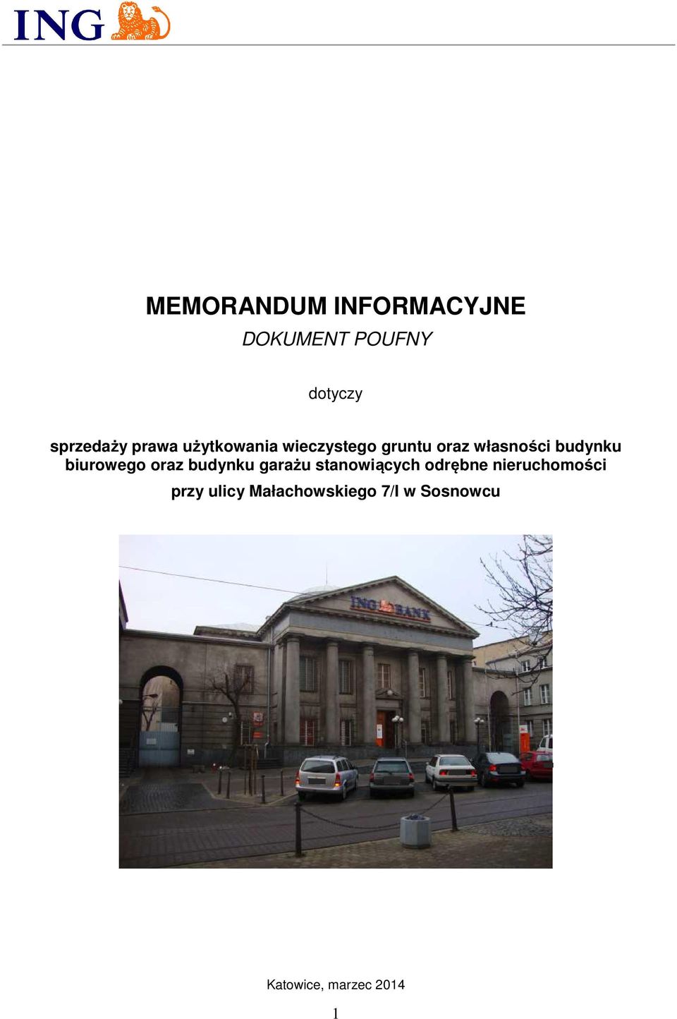 biurowego oraz budynku garażu stanowiących odrębne