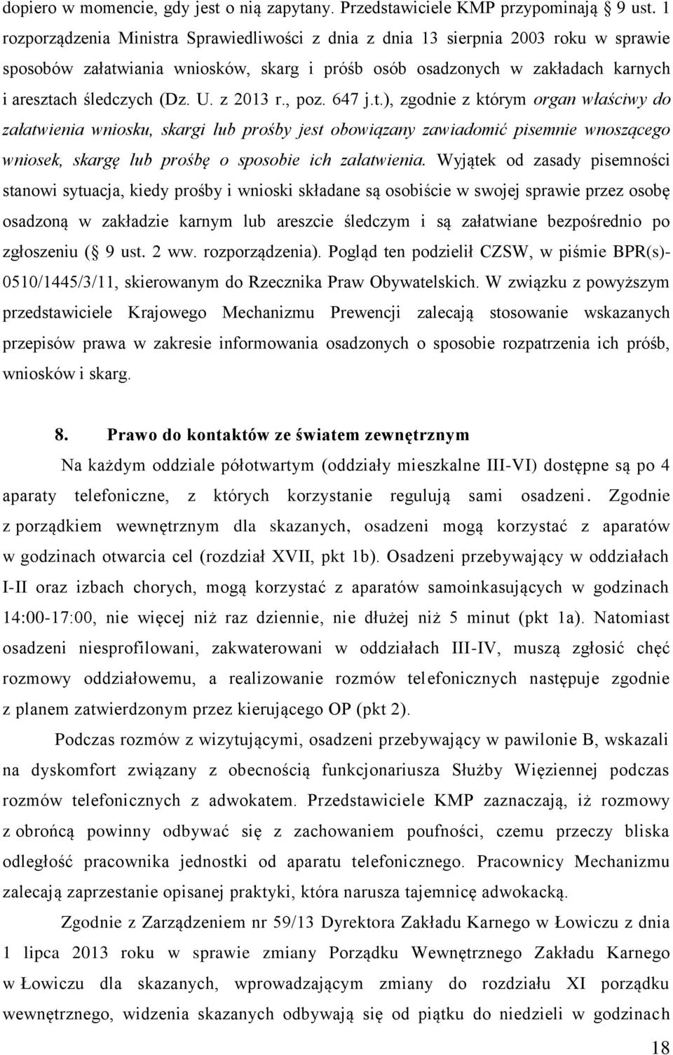 z 2013 r., poz. 647 j.t.