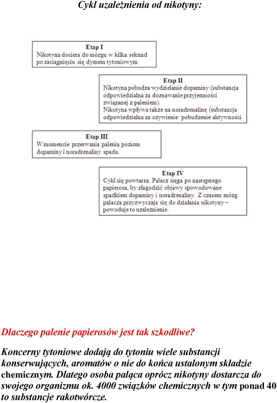 do końca ustalonym składzie chemicznym.