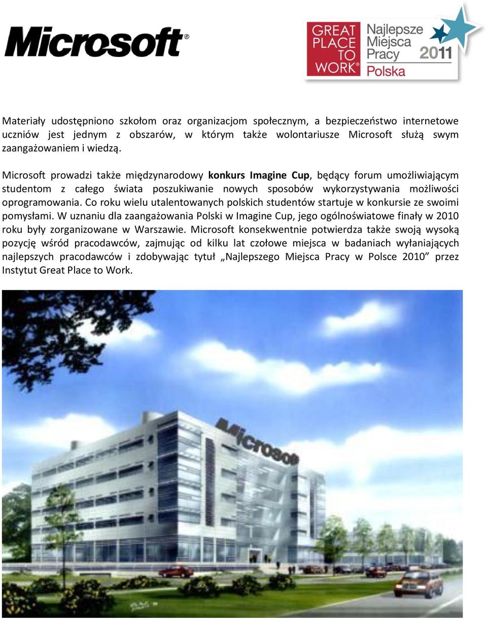 Co roku wielu utalentowanych polskich studentów startuje w konkursie ze swoimi pomysłami.