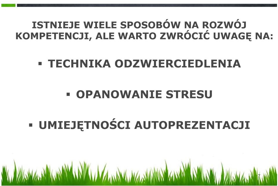 UWAGĘ NA: TECHNIKA ODZWIERCIEDLENIA