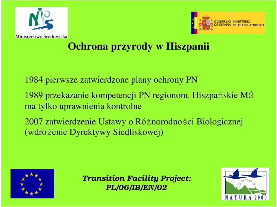 Hiszpańskie MŚ ma tylko uprawnienia kontrolne 2007