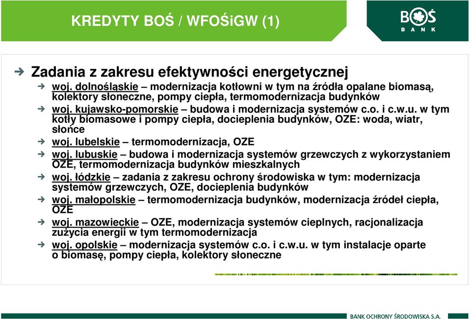 ynków woj. kujawsko-pomorskie budowa i modernizacja systemów c.o. i c.w.u. w tym kotły biomasowe i pompy ciepła, docieplenia budynków, OZE: woda, wiatr, słońce woj.