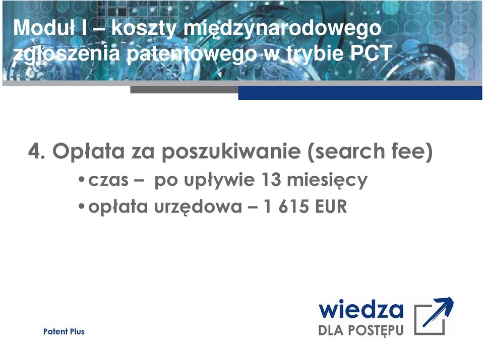 Opłata za poszukiwanie (search fee)