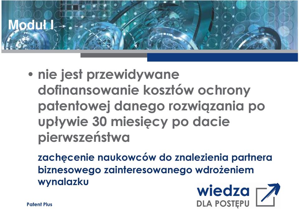 miesięcy po dacie pierwszeństwa zachęcenie naukowców do