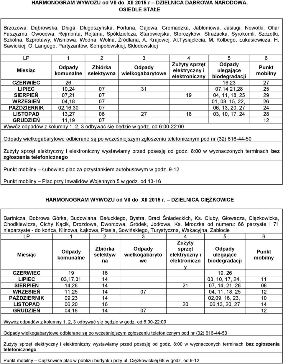 Kolbego, Łukasiewicza, H. Sawickiej, O.