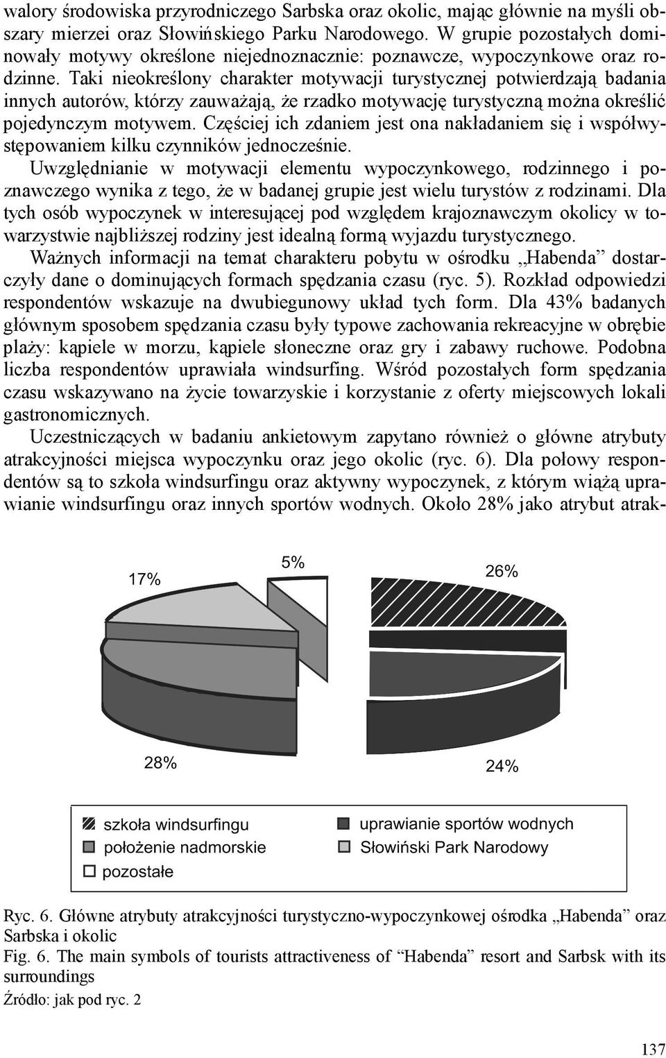 Taki nieokreślony charakter motywacji turystycznej potwierdzają badania innych autorów, którzy zauwaŝają, Ŝe rzadko motywację turystyczną moŝna określić pojedynczym motywem.