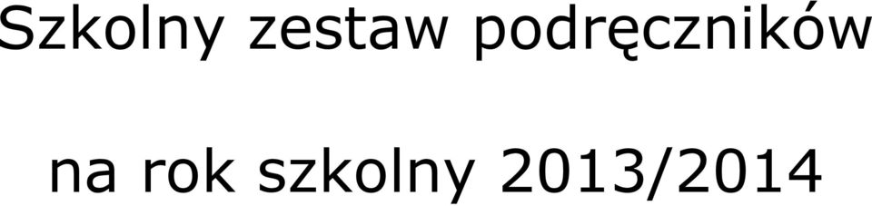 podręczników