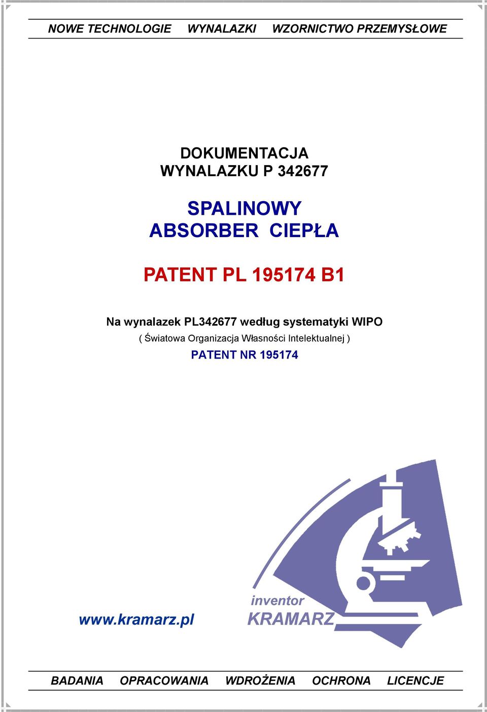 według systematyki WIPO ( Światowa Organizacja Własności Intelektualnej )