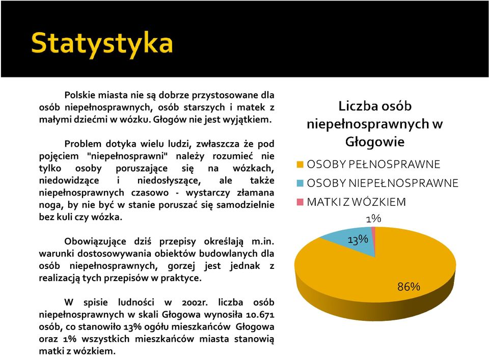 wystarczy złamana noga, by nie być w stanie poruszać się samodzielnie bez kuli czy wózka. Obowiązujące dziś przepisy określają m.in.