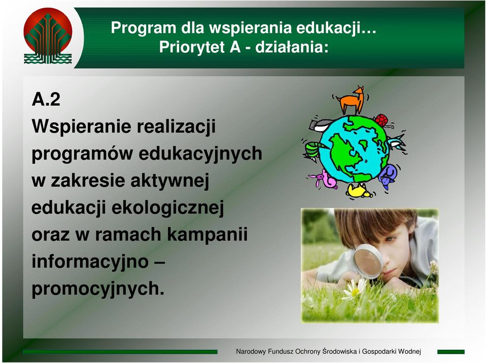 2 Wspieranie realizacji programów edukacyjnych w