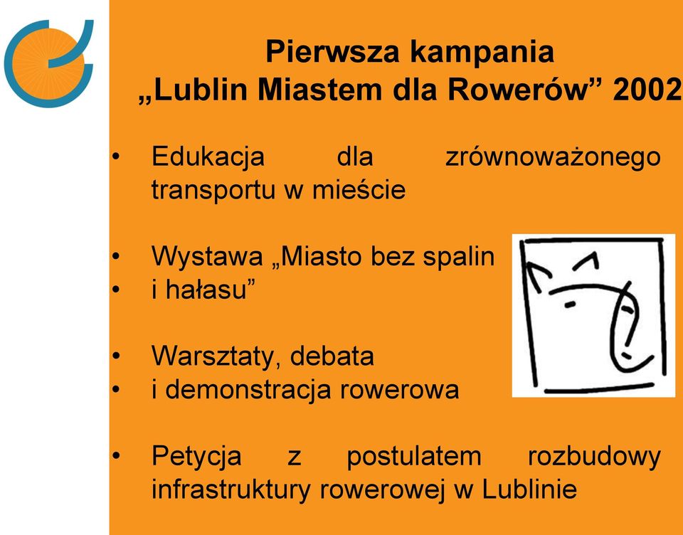 spalin i hałasu Warsztaty, debata i demonstracja rowerowa