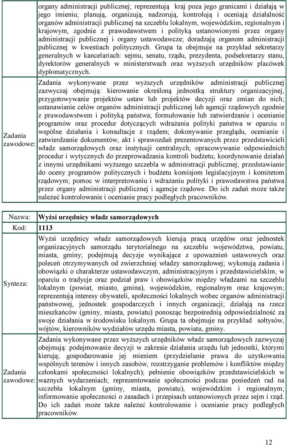 publicznej w kwestiach politycznych.
