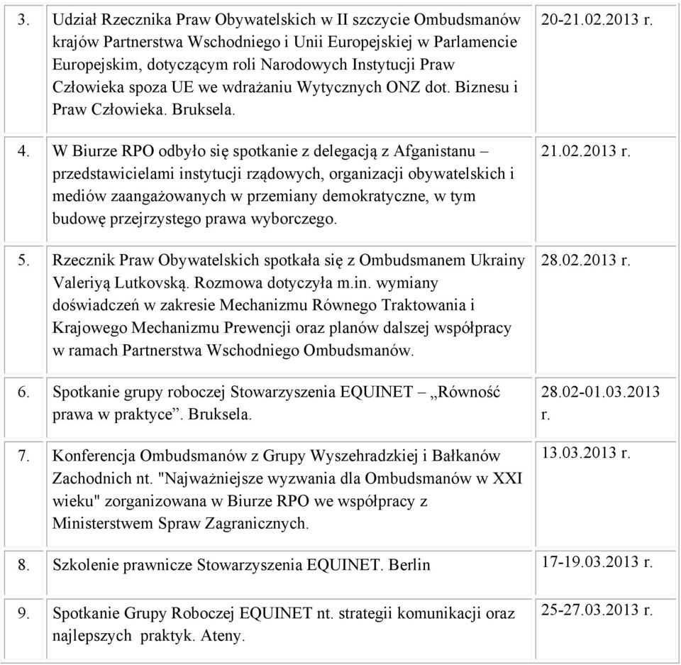 W Biurze RPO odbyło się spotkanie z delegacją z Afganistanu przedstawicielami instytucji rządowych, organizacji obywatelskich i mediów zaangażowanych w przemiany demokratyczne, w tym budowę