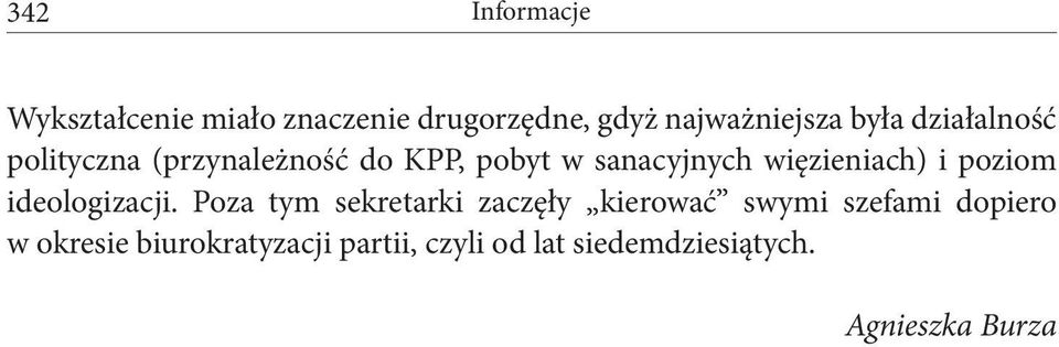 poziom ideologizacji.