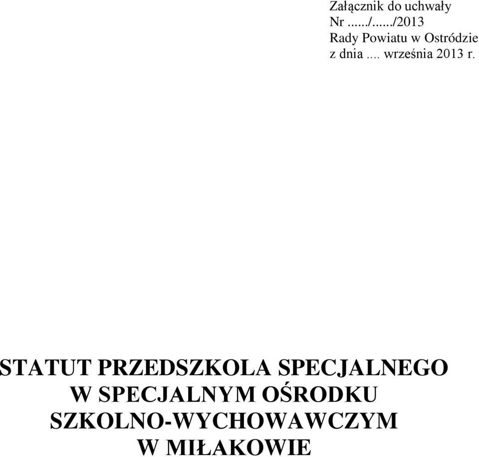 .. września 2013 r.