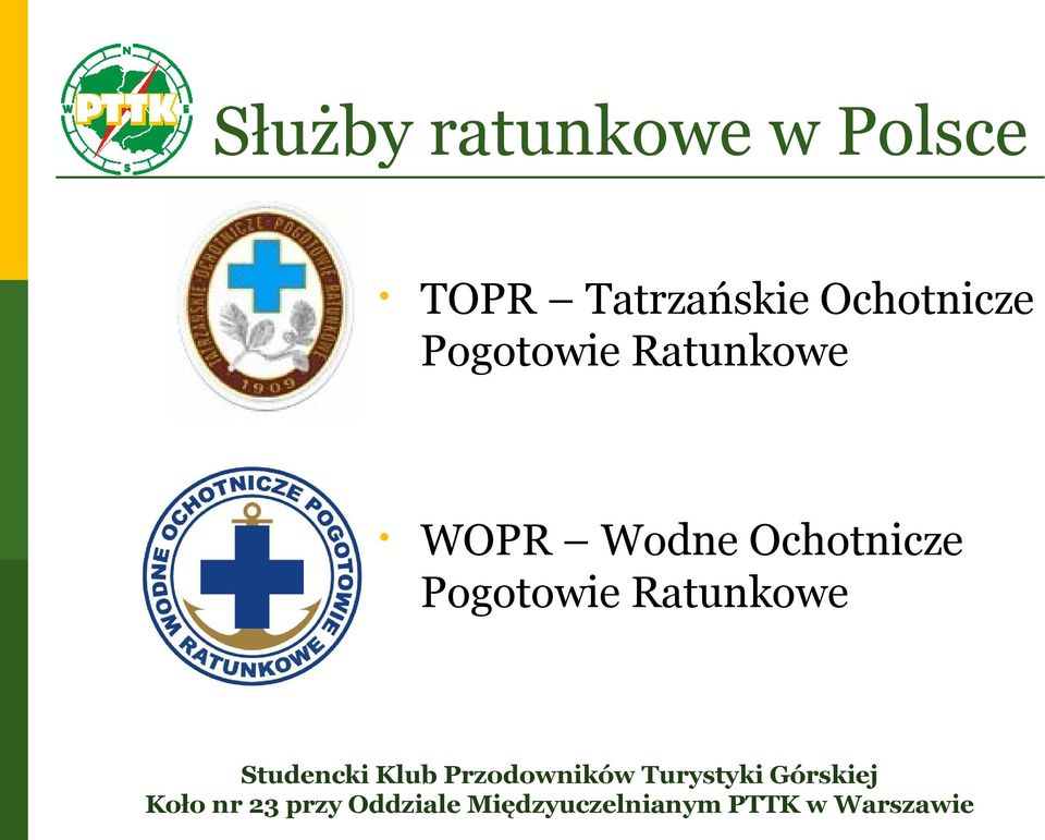 Pogotowie Ratunkowe WOPR
