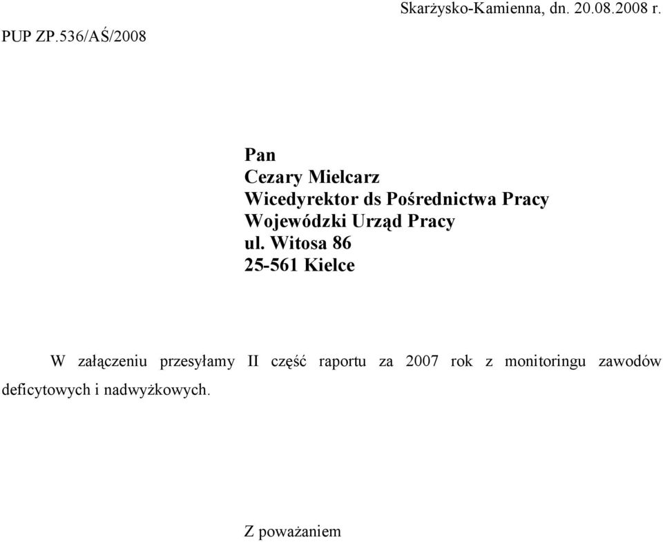 Urząd Pracy ul.