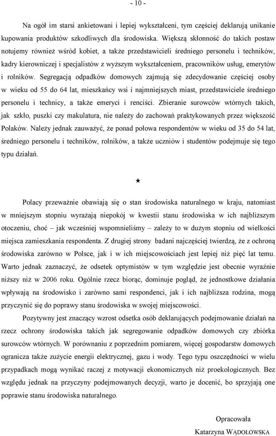 usług, emerytów i rolników.