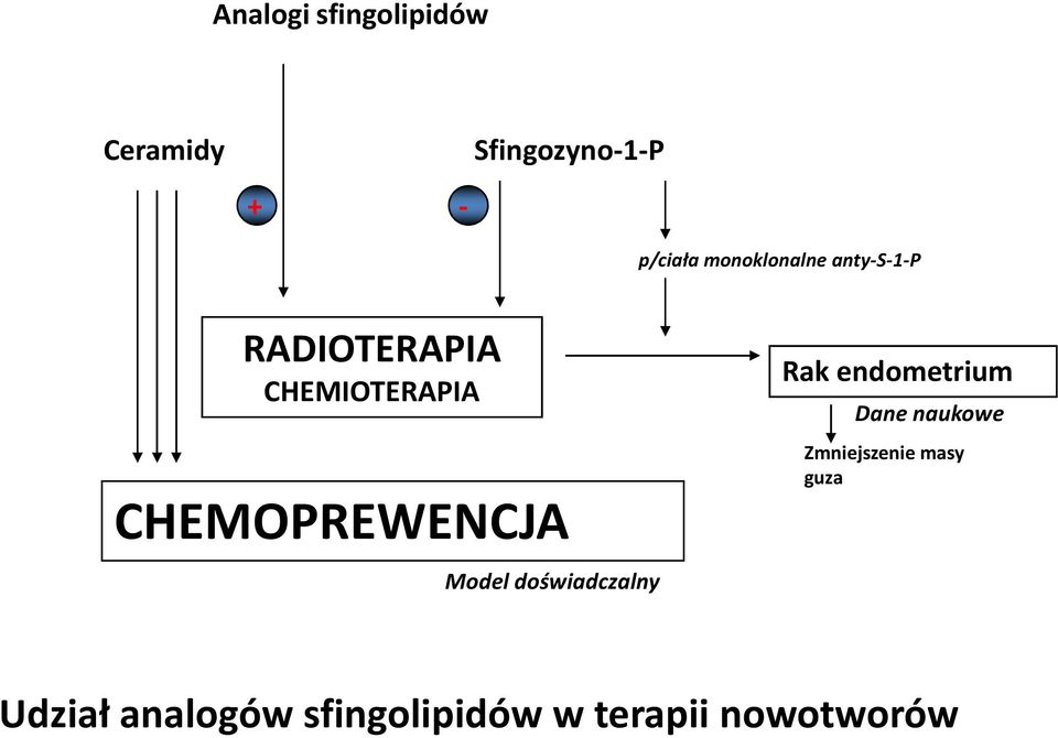 CHEMOPREWENCJA Model doświadczalny Rak endometrium Dane