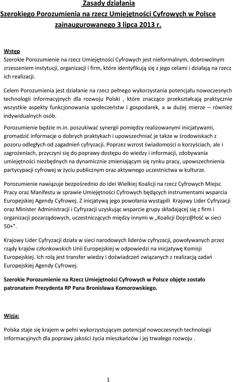 realizacji.