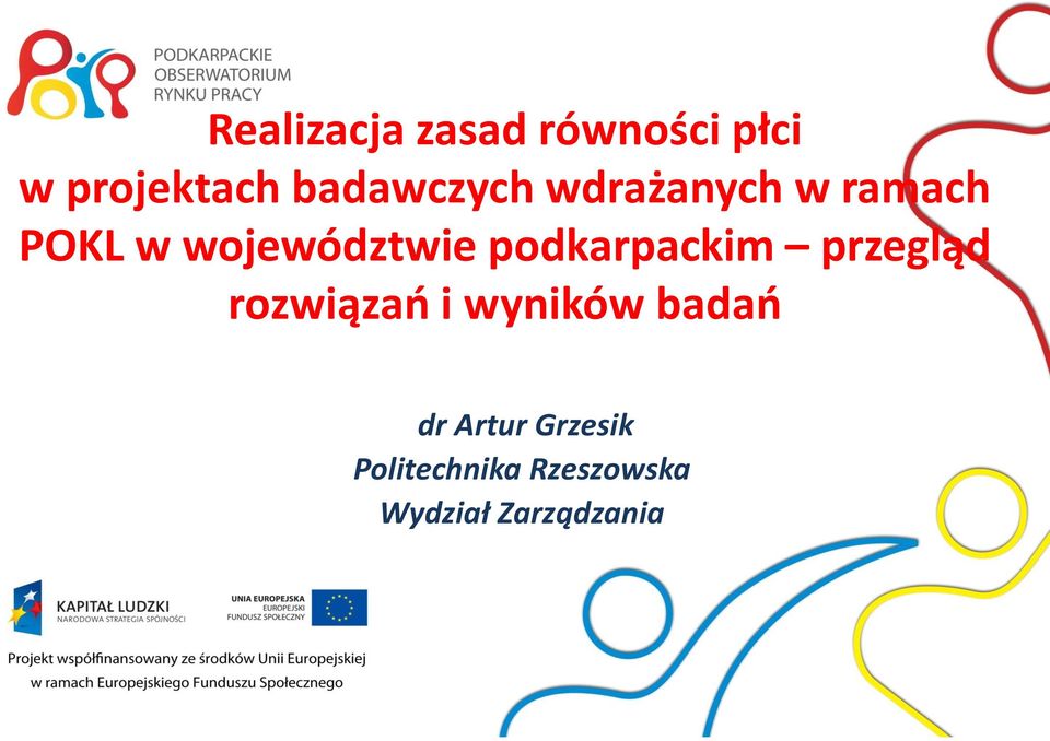 podkarpackim przegląd rozwiązao i wyników badao dr