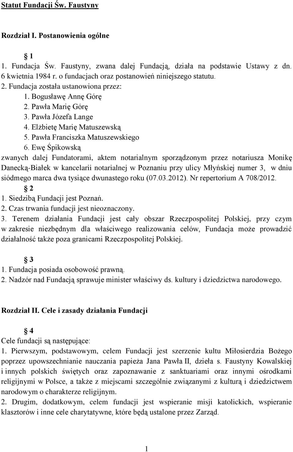 Pawła Franciszka Matuszewskiego 6.