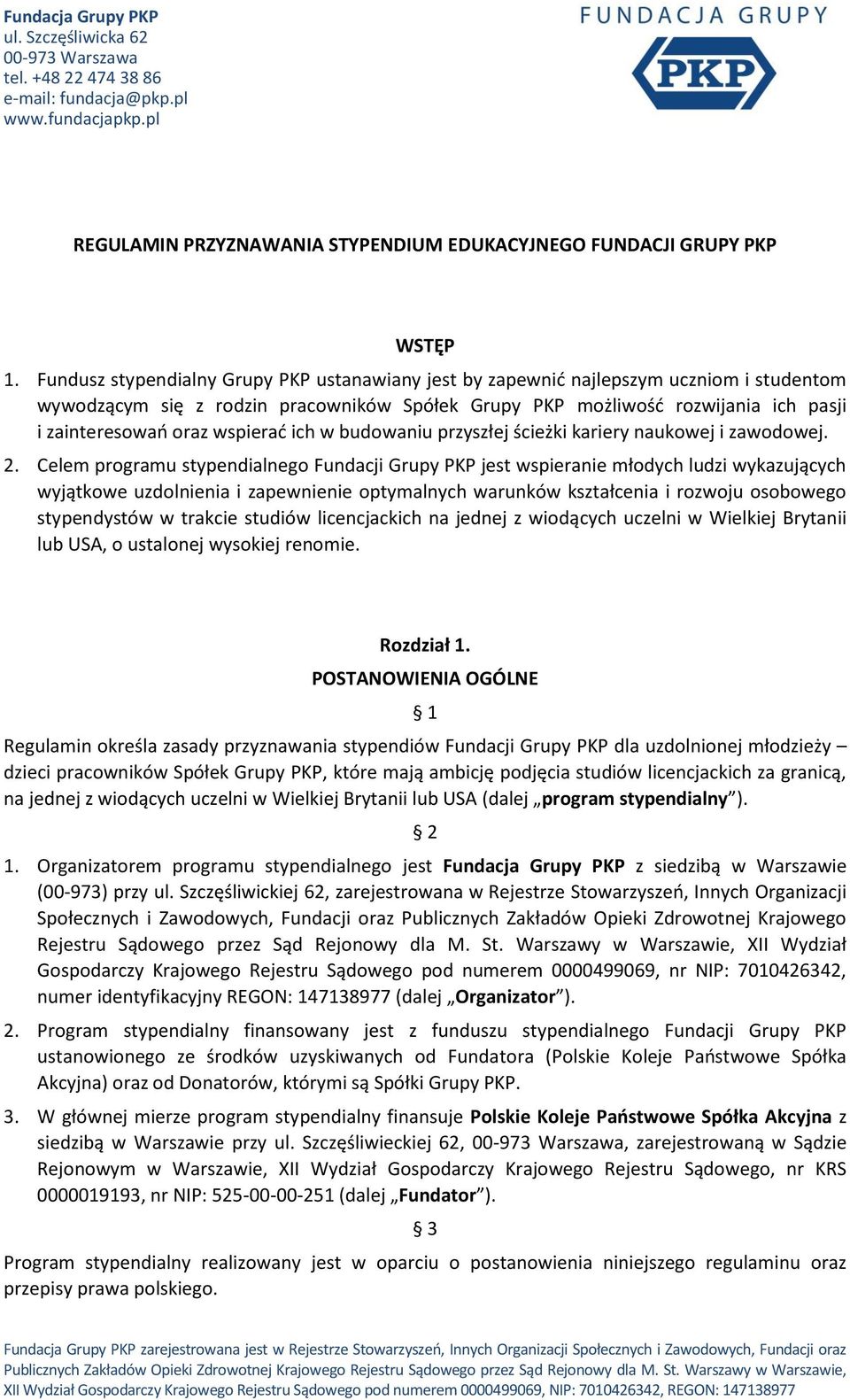 wspierać ich w budowaniu przyszłej ścieżki kariery naukowej i zawodowej. 2.