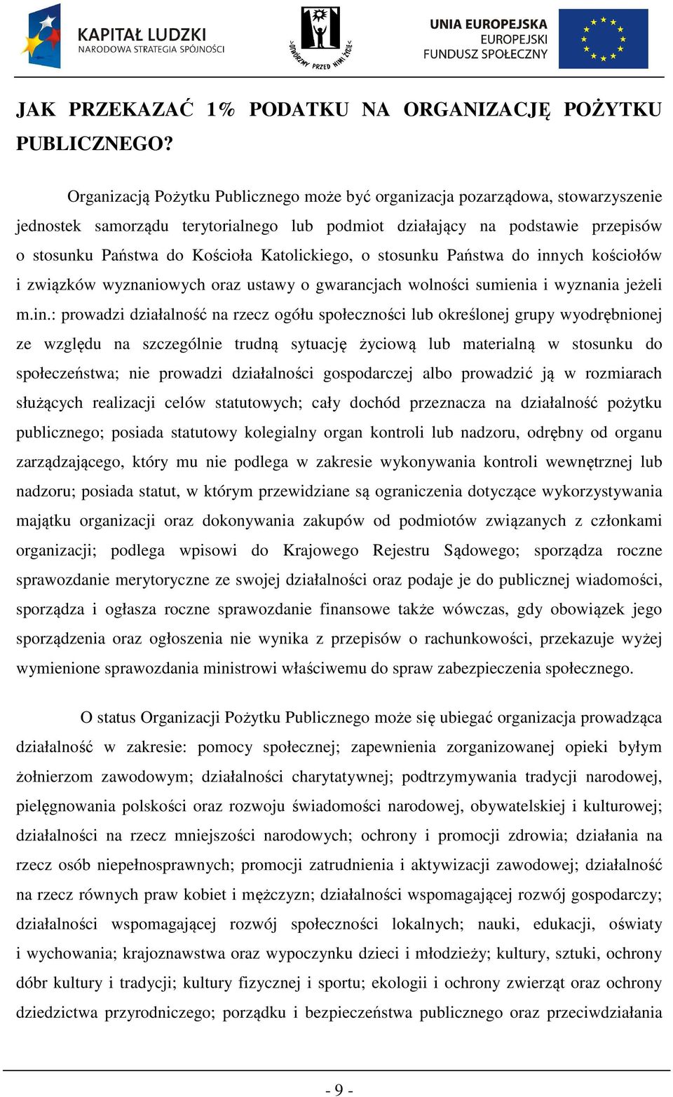 Katolickiego, o stosunku Państwa do inn