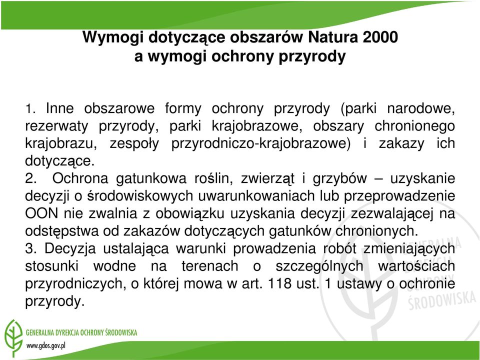 ich dotyczące. 2.