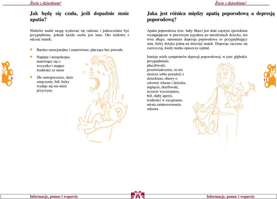 si nie mie przyczyny Jaka jest rónica midzy apati poporodow a depresj poporodow? Apatia poporodowa (tzw.