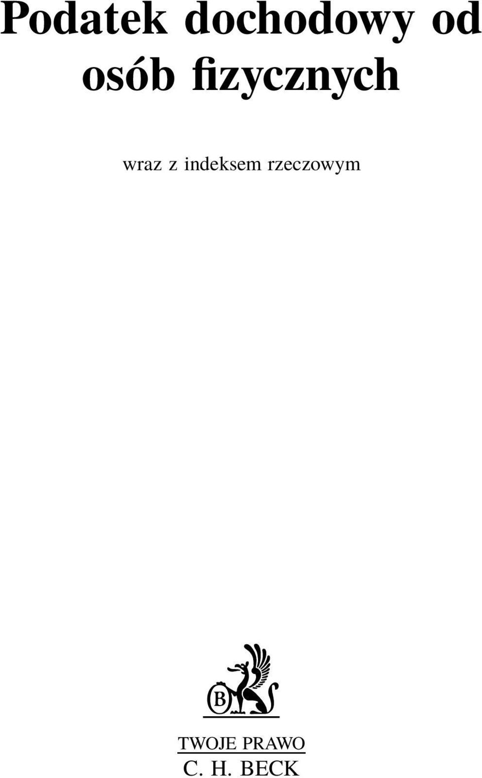z indeksem rzeczowym