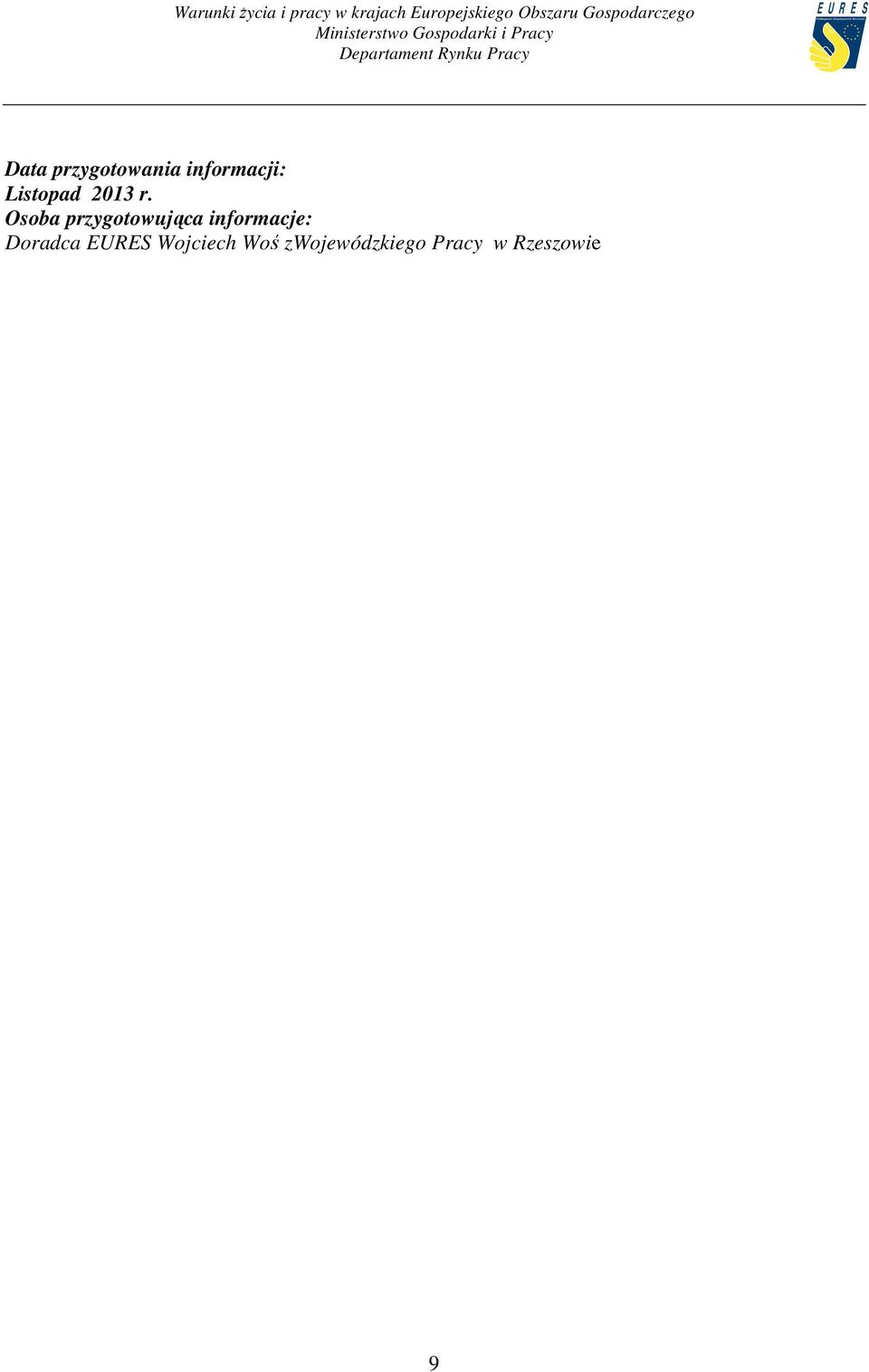 Osoba przygotowująca informacje: