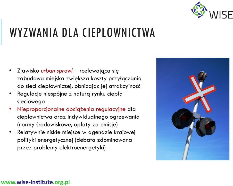 Nieproporcjonalne obciążenia regulacyjne dla ciepłownictwa oraz indywidualnego ogrzewania (normy środowiskowe,